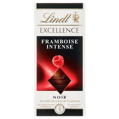 Lindt Chocoladereep excellence raspberry