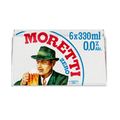 Birra Moretti zero 