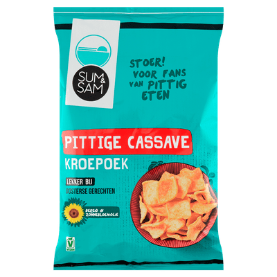 Sum & Sam Kroepoek pittige cassave