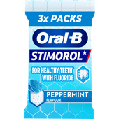 Stimorol Kauwgom oral b peppermint 3 stuks
