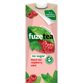 Fuze tea Black tea raspberry mint no sugar