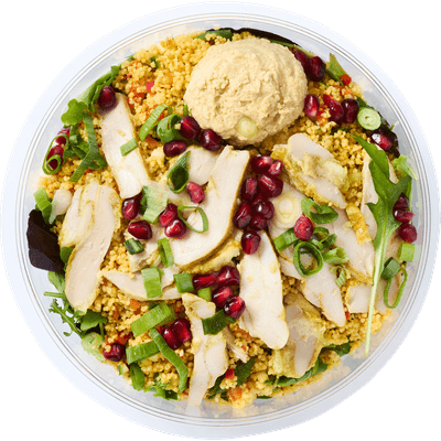 Healthy Hand Salade kip couscous