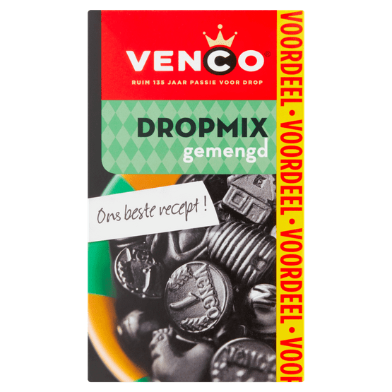 Foto van Venco Dropmix gemengd op witte achtergrond