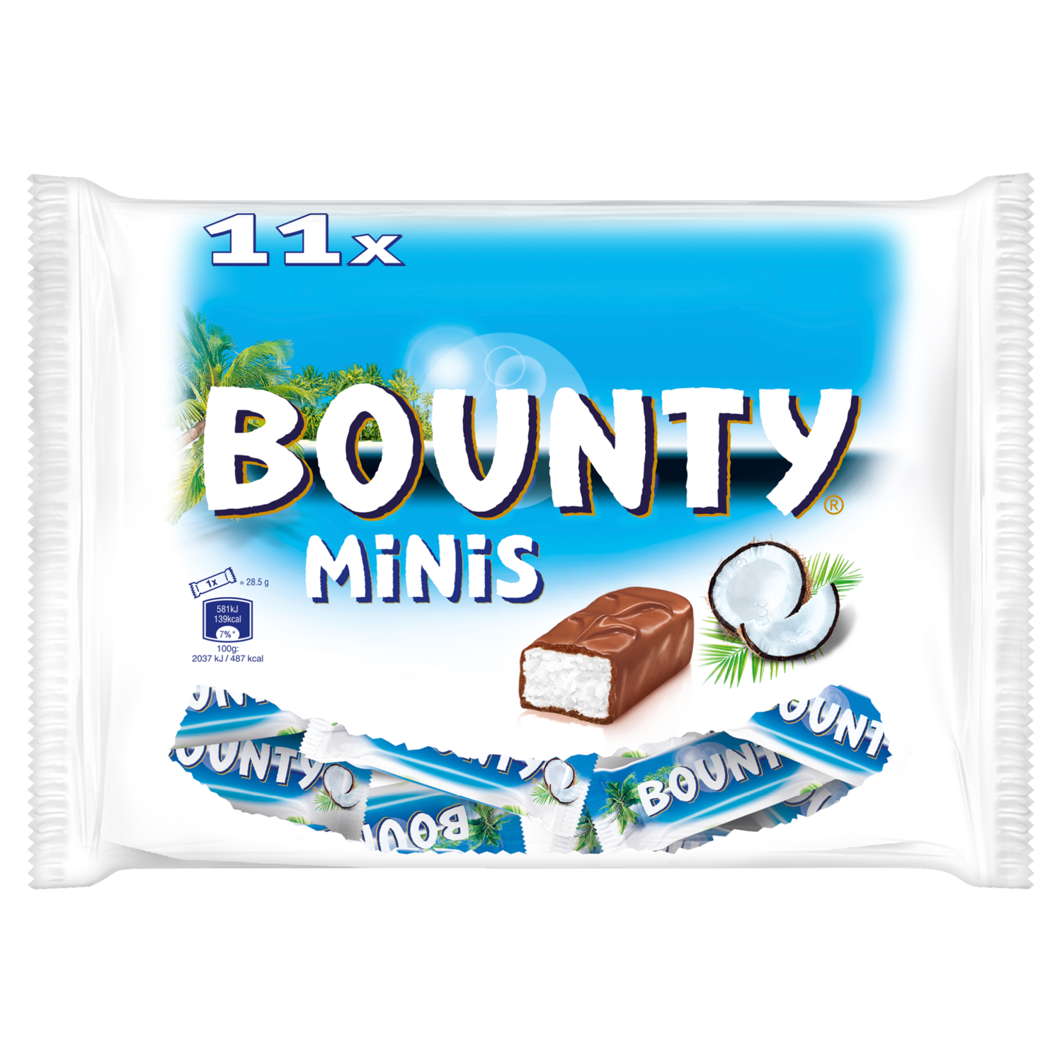 Bounty Minis Bag 333g