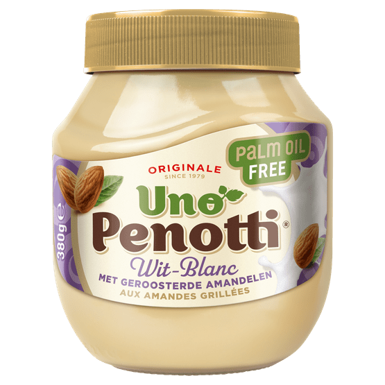 Foto van Penotti Witte pasta op witte achtergrond