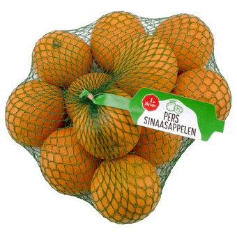 1 de Beste Perssinaasappelen verpakt