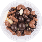 Chocolade yoghurt melange 