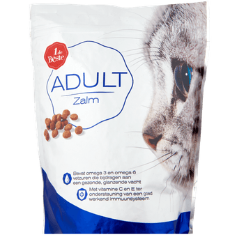 1 de Beste Kattenvoer adult zalm