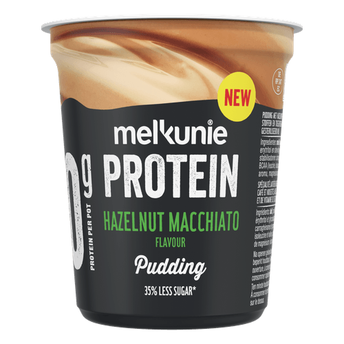 Melkunie Hazelnut macchiato pudding proteine