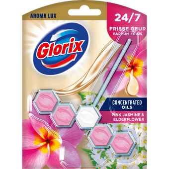 Glorix Toiletblok pink jasmine & elderflower