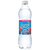Crystal Clear Non sparkling raspberry blueberry