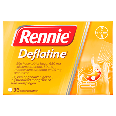 Rennie Kauwtabletten deflatine