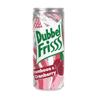 Dubbelfrisss Framboos-cranberry