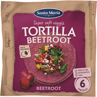 Santa Maria Tortilla beetroot medium
