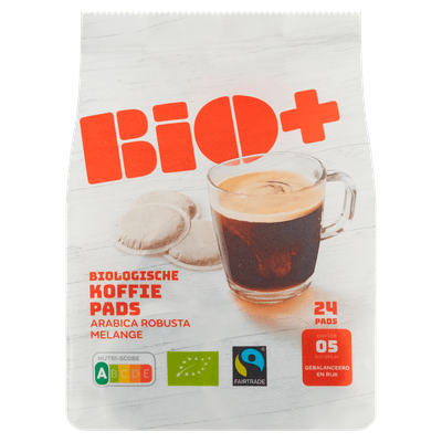 Bio+ Koffiepads dutch roast