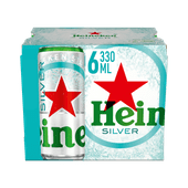 Heineken Silver 6x33cl