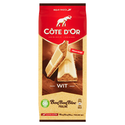 Côte d'Or Bonbonbloc praline wit
