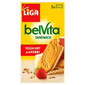 Liga Belvita yoghurt-aardbei