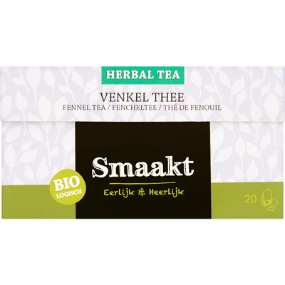 Smaakt Herbal thee biologisch venkel