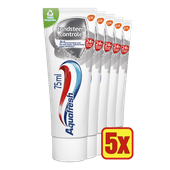 Aquafresh Tandpasta tandsteencontrole 5 stuks