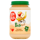 Bonbébé Fruithapje 8+ maanden banaan-appel-koek