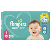 Pampers Baby dry maat 4 valuepack