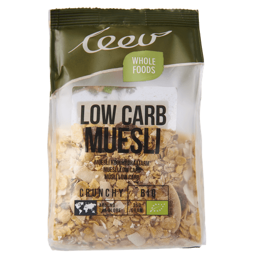 Leev Bio muesli low carb. Nu bij Dirk