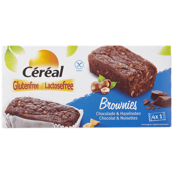 Céréal Brownies chocolade en hazelnoot