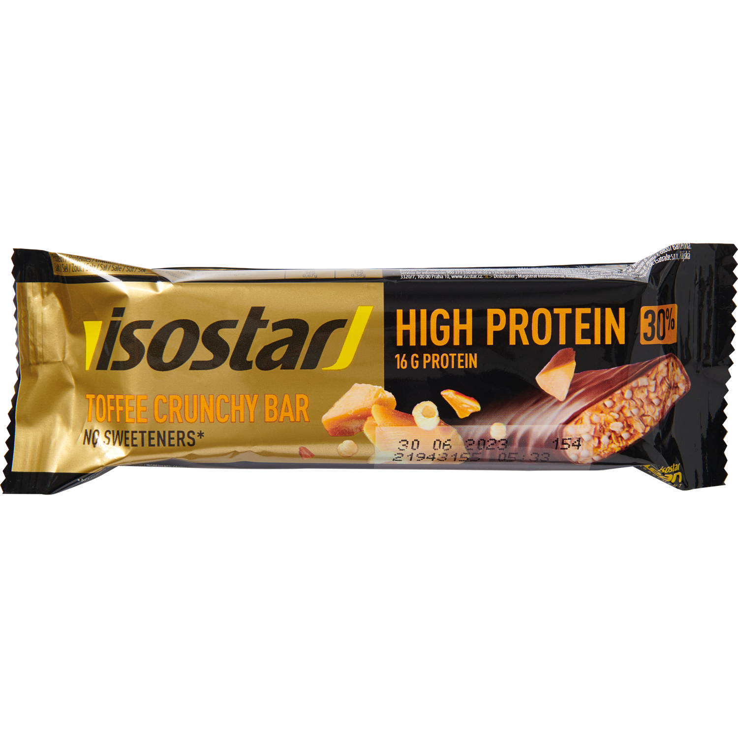 Isostar High protein bar toffee crunchy