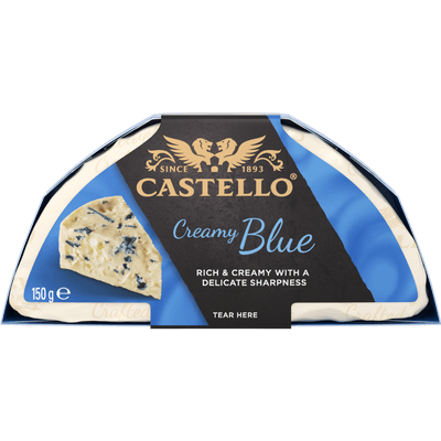 Castello Creamy bleu 70+
