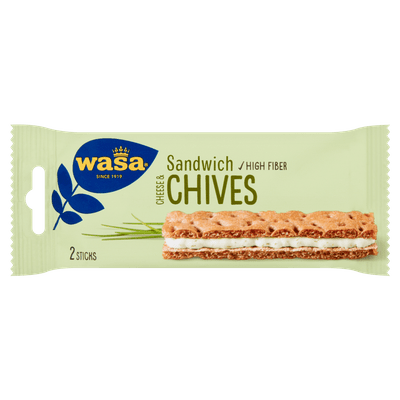Wasa Sandwich cream cheese & chives 3 stuks
