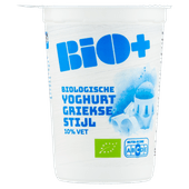 Bio+ Yoghurt griekse stijl 10% vet