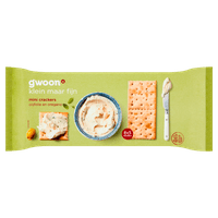 G'woon Mini crackers olijf en oregano