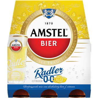 Amstel Radler citroen 0.0% 