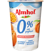 Almhof Yoghurt 0% vet perzik maracuja