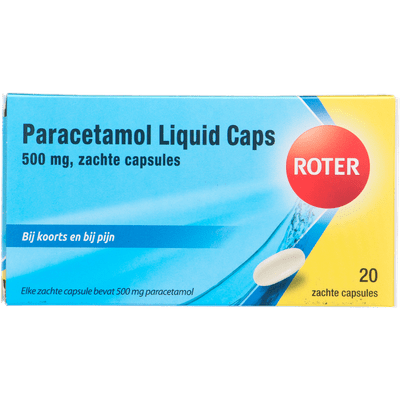 Roter Paracetamol liquid caps 500 mg