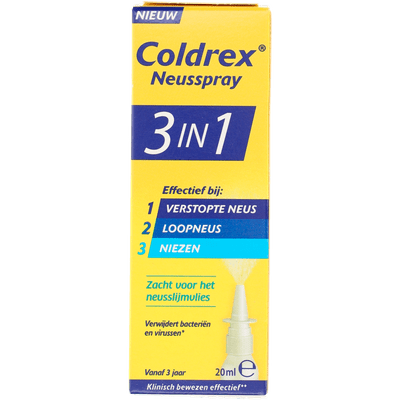 Hot Coldrex Neusspray 3 in 1