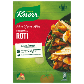 Knorr Wereldgerecht surinaamse roti