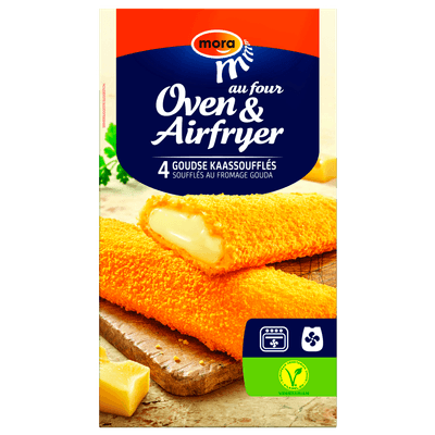 Mora Goudse oven & airfryer kaassoufle