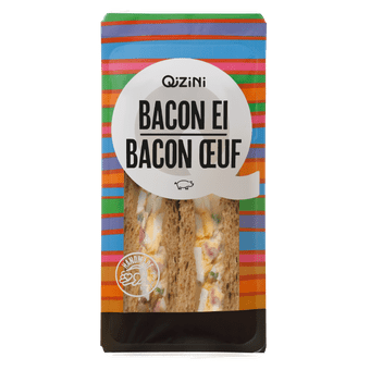 Qizini Sandwich bacon ei
