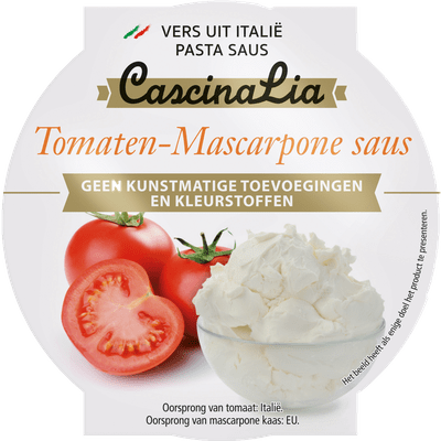 Cascina Lia Pastasaus tomaat mascarpone