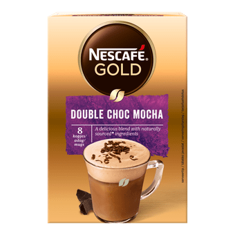 Nescafé Oploskoffie double choc mocha 8 kop