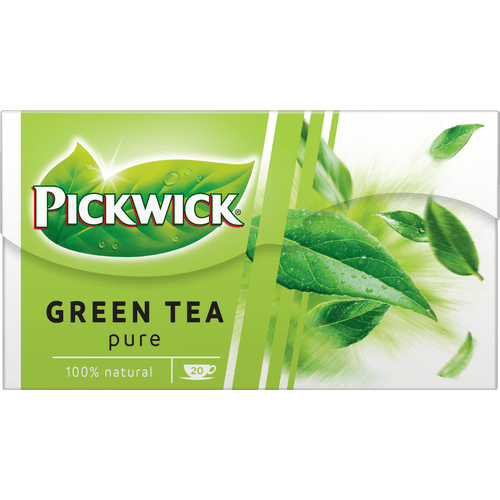 moeder Diplomaat Politieagent Pickwick Pure groene thee. Nu bij Dirk