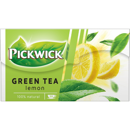 Advertentie Asser Smederij Pickwick Lemon groene thee. Nu bij Dirk