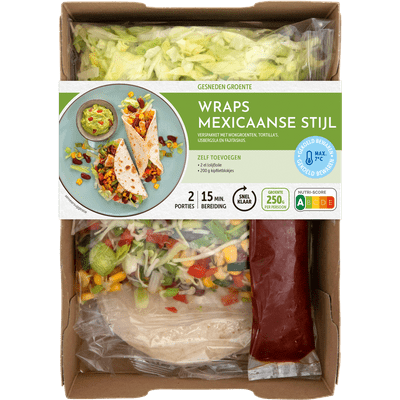Fresh & easy Verspakket mexicaanse wraps