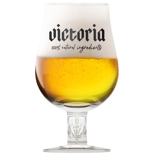 Foto van Victoria Strong blond 4x33cl op witte achtergrond