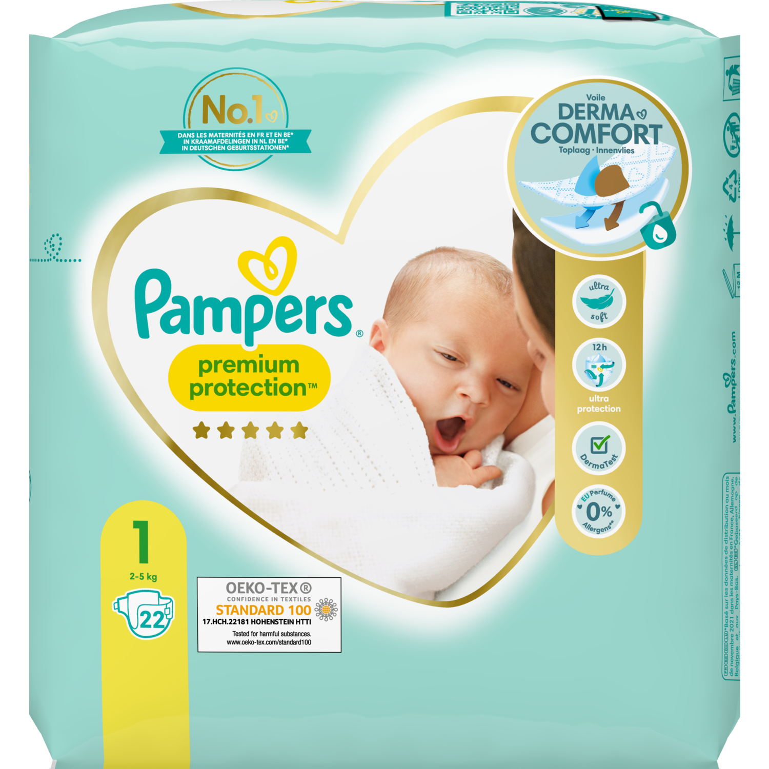 Catastrofe beoefenaar US dollar Pampers Premium protect newborn maat 1 bestellen?