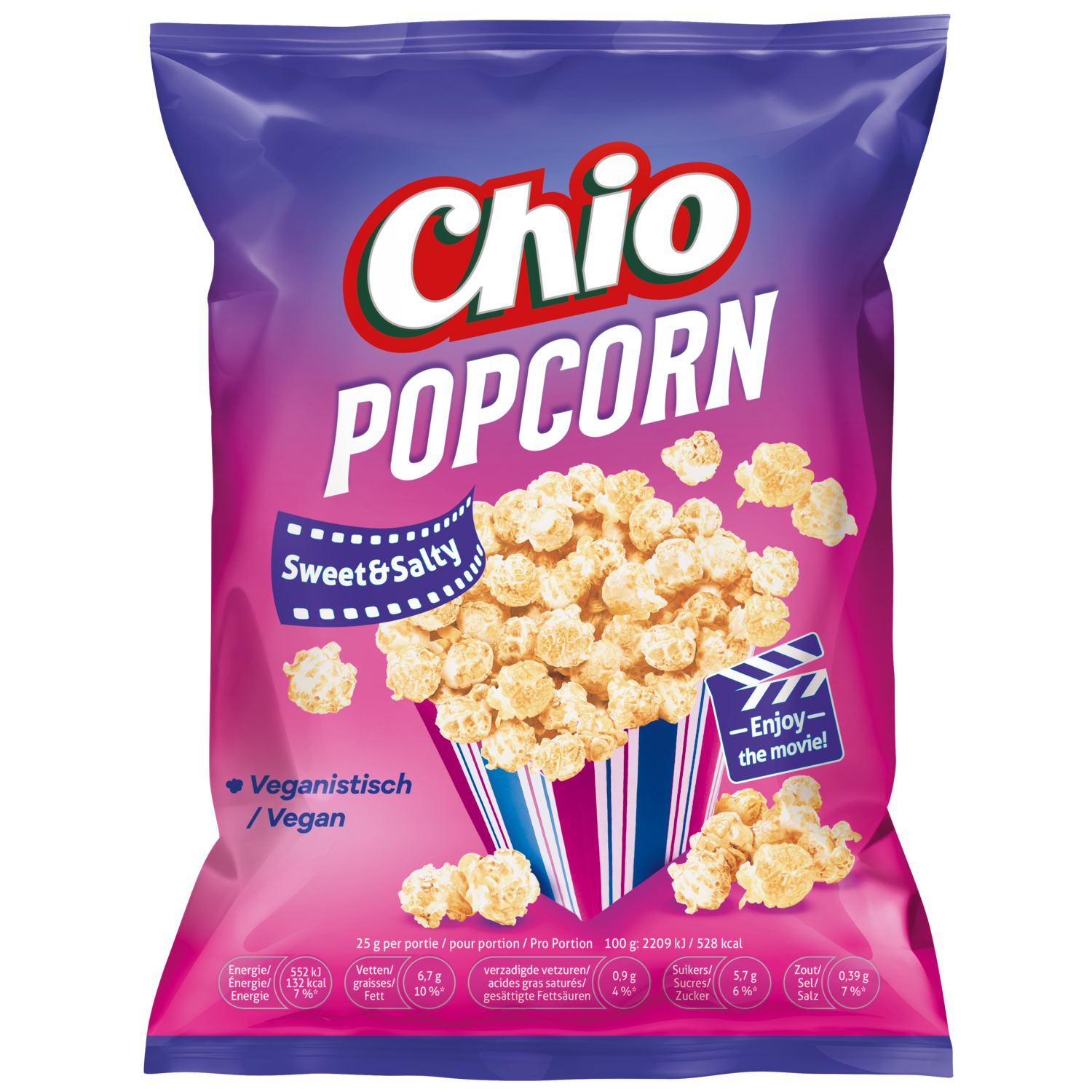 Afbeelding van Chio Popcorn sweet en salty