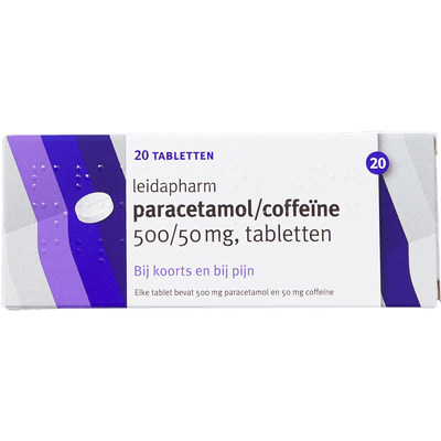LEIDAPHARM Paracetamol coffeine 500 mg