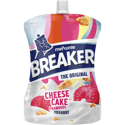 Melkunie Breaker framboos cheesecake